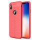  iPhone XS Kılıf Auto Focus Kapak - Kırmızı