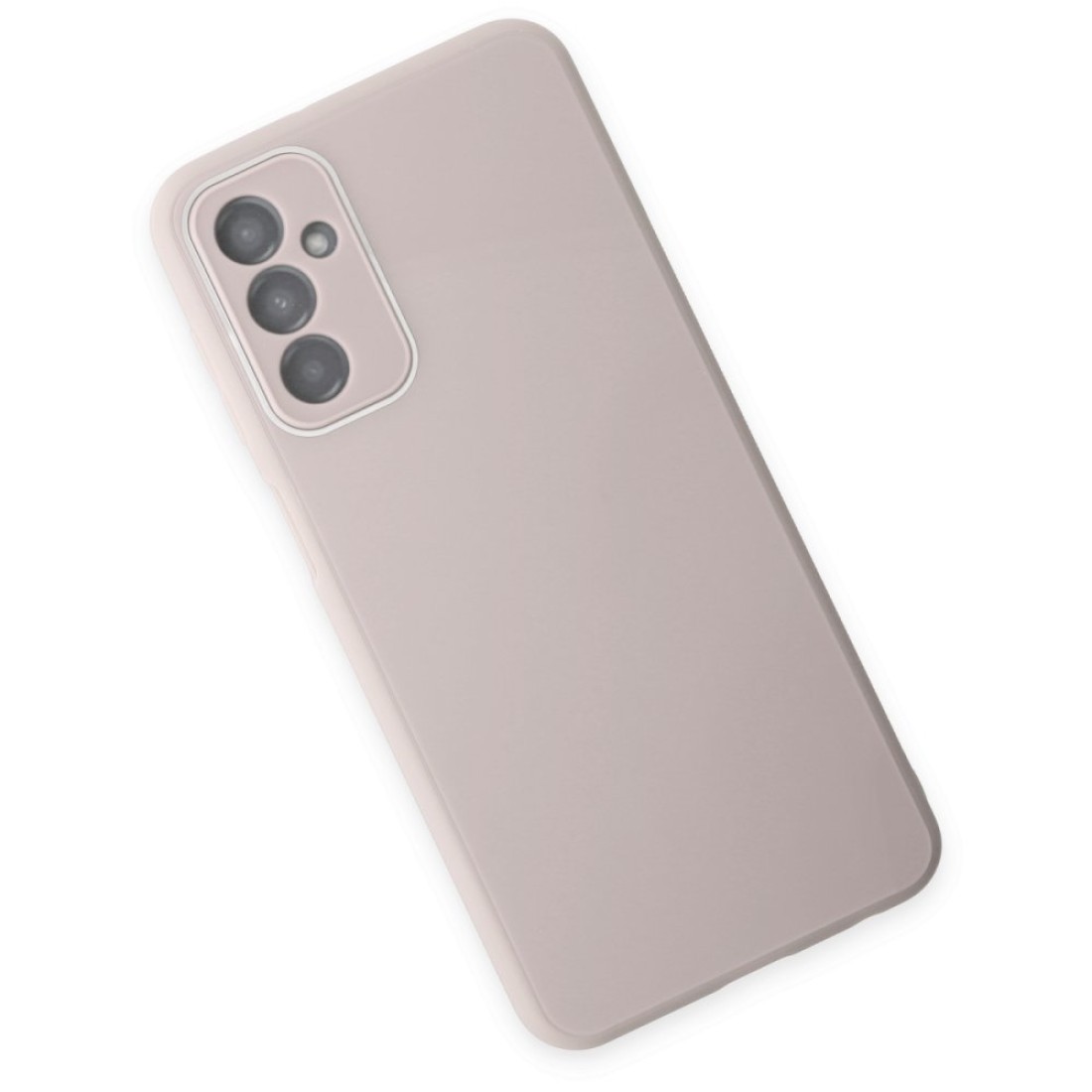  Samsung Galaxy M13 Kılıf Glass Kapak - Pembe