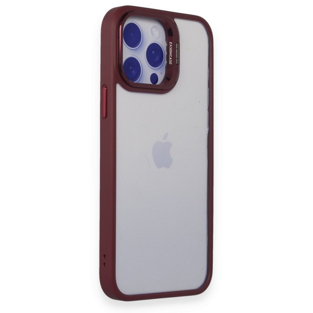Joko iPhone 14 Pro Max Kılıf Roblox Lens Standlı Kapak - Bordo