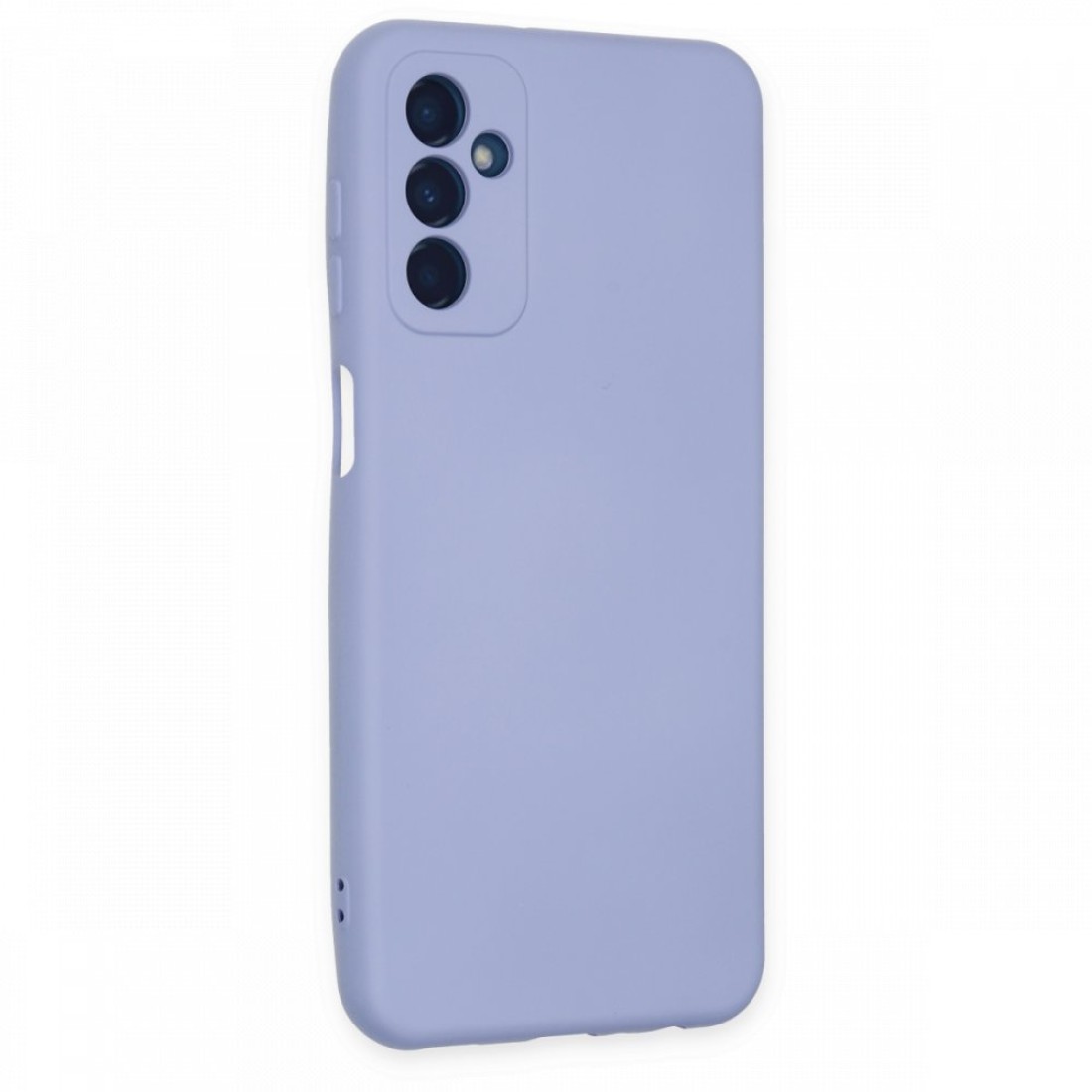  Samsung Galaxy M23 Kılıf Nano içi Kadife Silikon - Lila