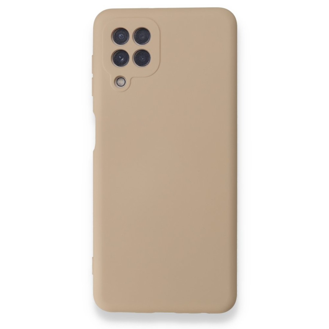  Samsung Galaxy M32 Kılıf Nano içi Kadife Silikon - Pudra