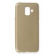  Samsung Galaxy A6 2018 Kılıf First Silikon - Gold