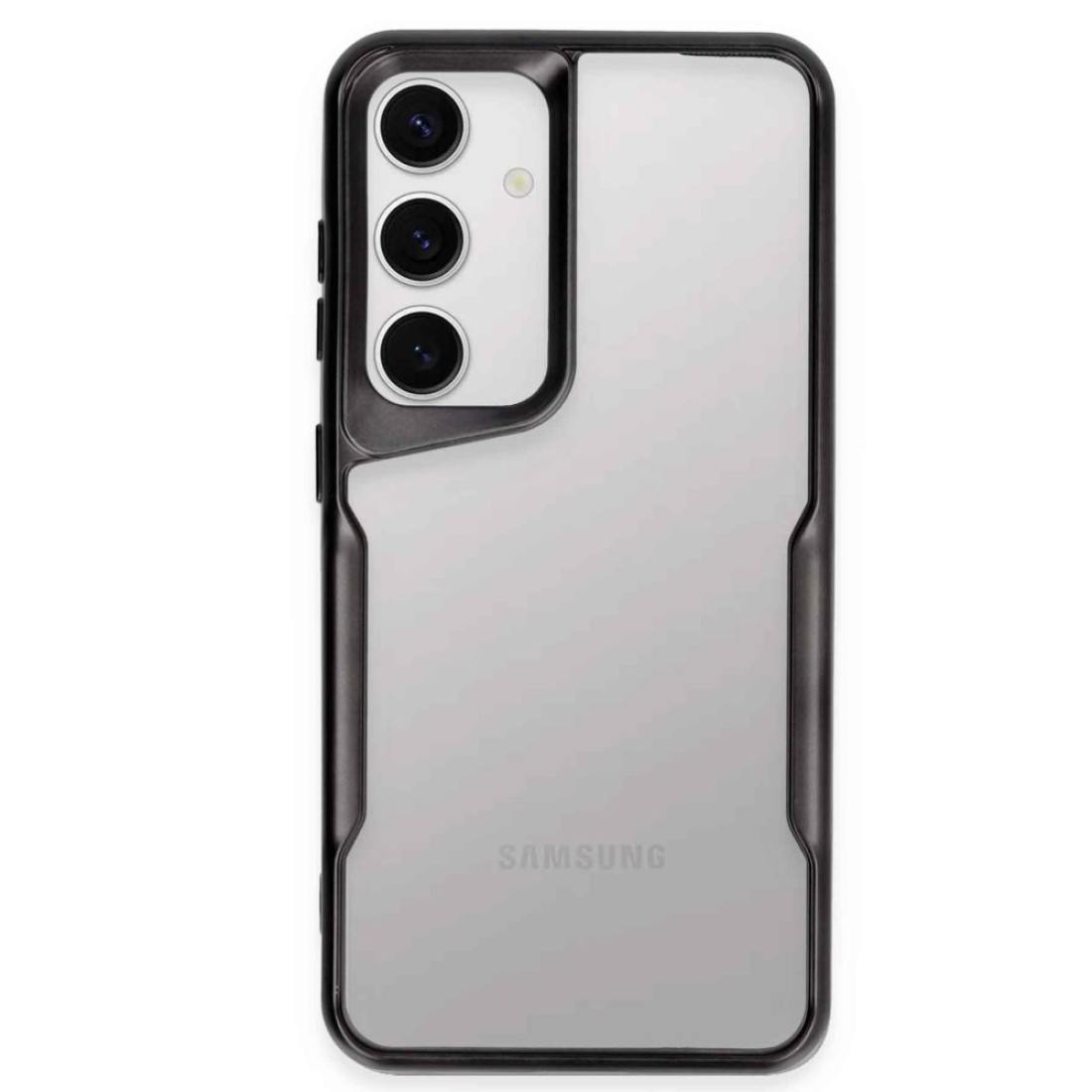  Samsung Galaxy A55 5G Kılıf Boyi Silikon Kapak - Siyah