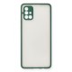  Samsung Galaxy A71 Kılıf Montreal Silikon Kapak - Yeşil