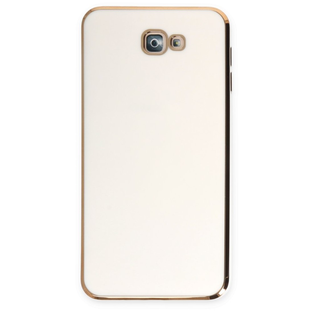  Samsung Galaxy J7 Prime Kılıf Volet Silikon - Beyaz
