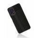  Xiaomi Redmi 9T Kılıf Glass Kapak - Siyah