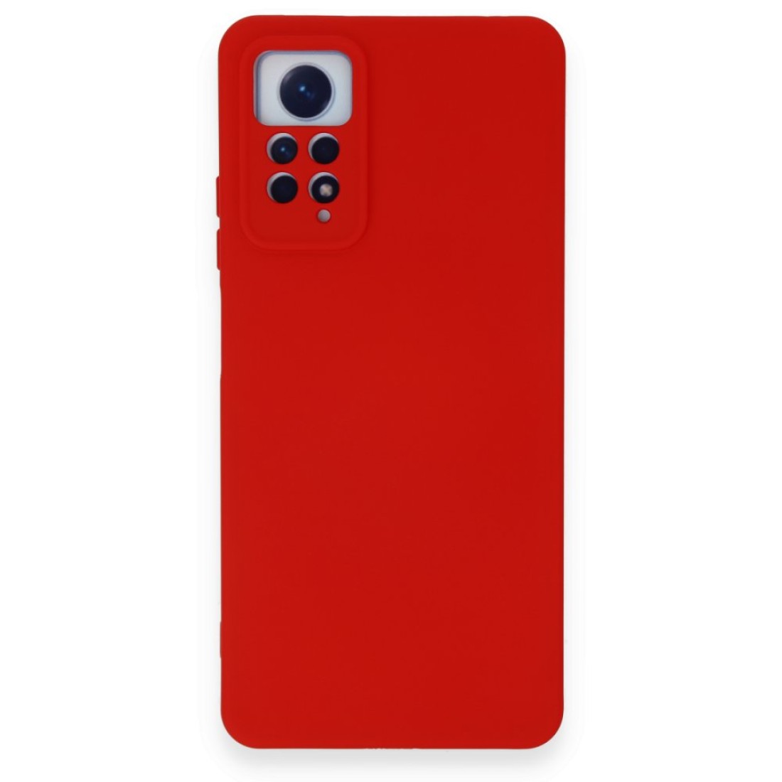  Xiaomi Redmi Note 12 Pro 4G Kılıf Nano içi Kadife Silikon - Kırmızı