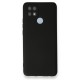 Oppo A15 Kılıf First Silikon - Siyah Oppo A15 Kılıf First Silikon - Siyah