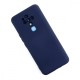  Tecno Camon 16 Kılıf Nano içi Kadife Silikon - Lacivert