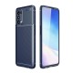  Oppo Reno 5 Kılıf Auto Focus Karbon Kapak - Lacivert