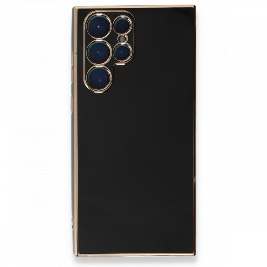  Samsung Galaxy S22 Ultra Kılıf Volet Silikon - Siyah