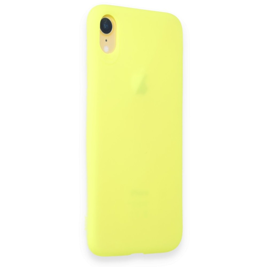  iPhone XR Kılıf First Silikon - Parlak Yeşil