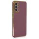  Samsung Galaxy M23 Kılıf Volet Silikon - Kırmızı