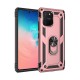  Samsung Galaxy A91 / S10 Lite Kılıf Sofya Yüzüklü Silikon Kapak - Rose