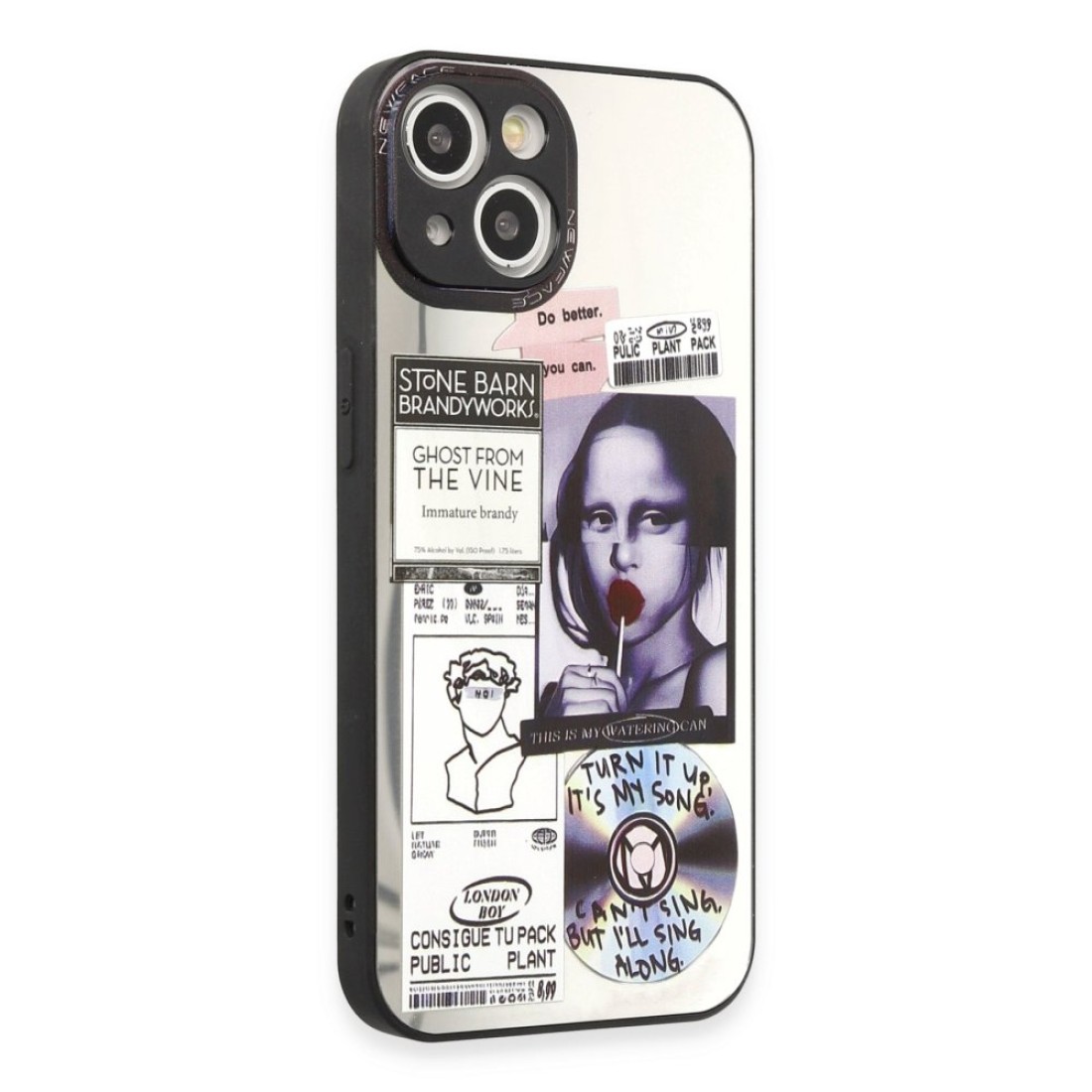 iPhone 15 Kılıf Mirror Desenli Kapak - Mirror - 2