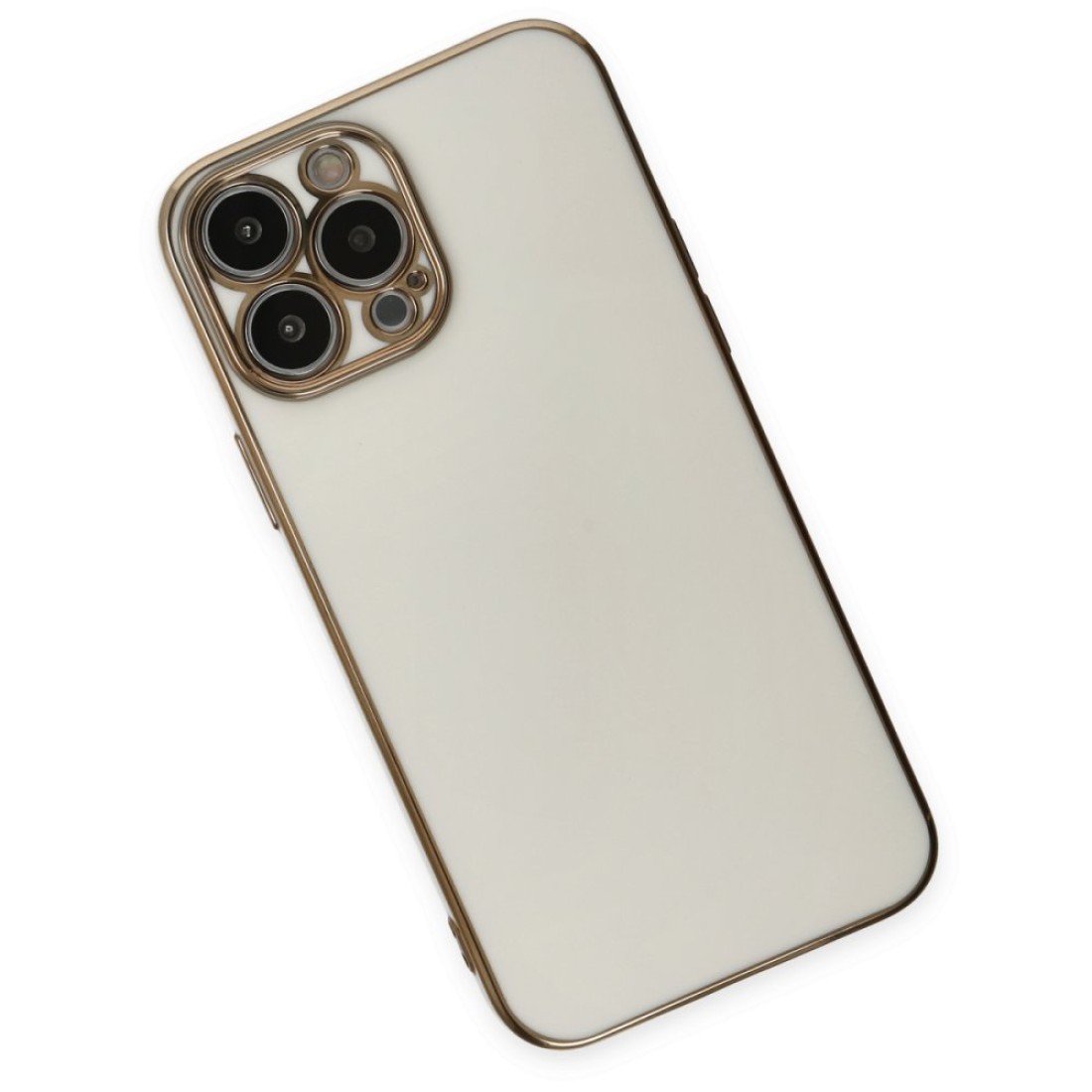 iPhone 14 Pro Max Kılıf Volet Silikon - Beyaz iPhone 14 Pro Max Kılıf Volet Silikon - Beyaz