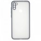  Samsung Galaxy M11 Kılıf Montreal Silikon Kapak - Gri