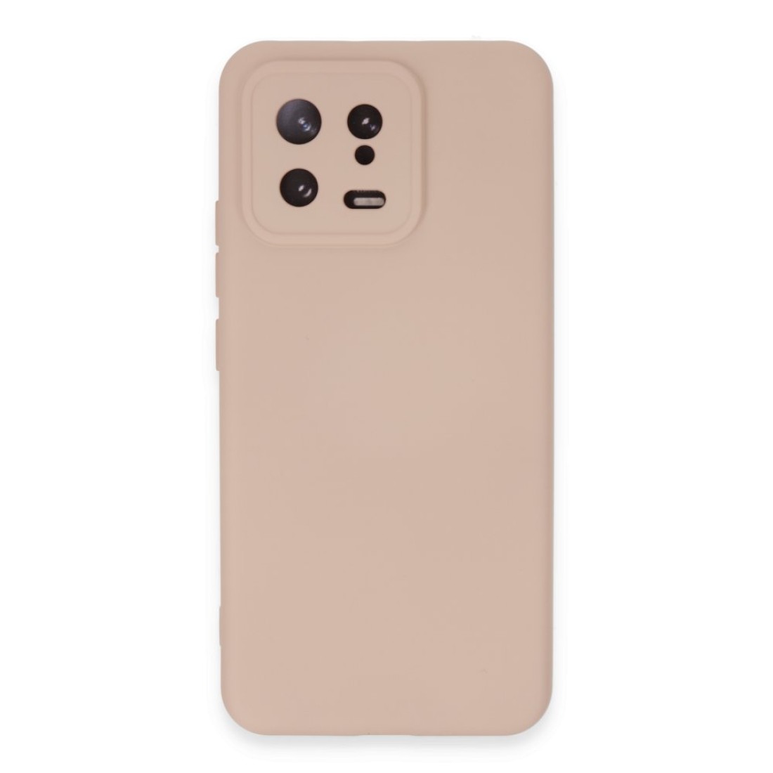  Xiaomi Mi 13 Kılıf Nano içi Kadife Silikon - Pudra