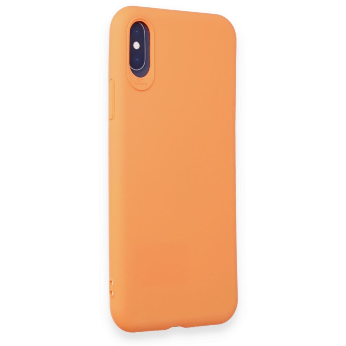 iPhone XS Kılıf First Silikon - Turuncu iPhone XS Kılıf First Silikon - Turuncu