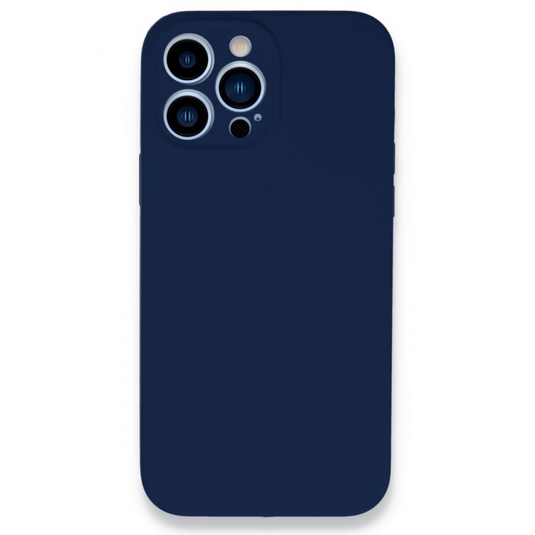  iPhone 13 Pro Max Kılıf Lansman Legant Silikon - Lacivert