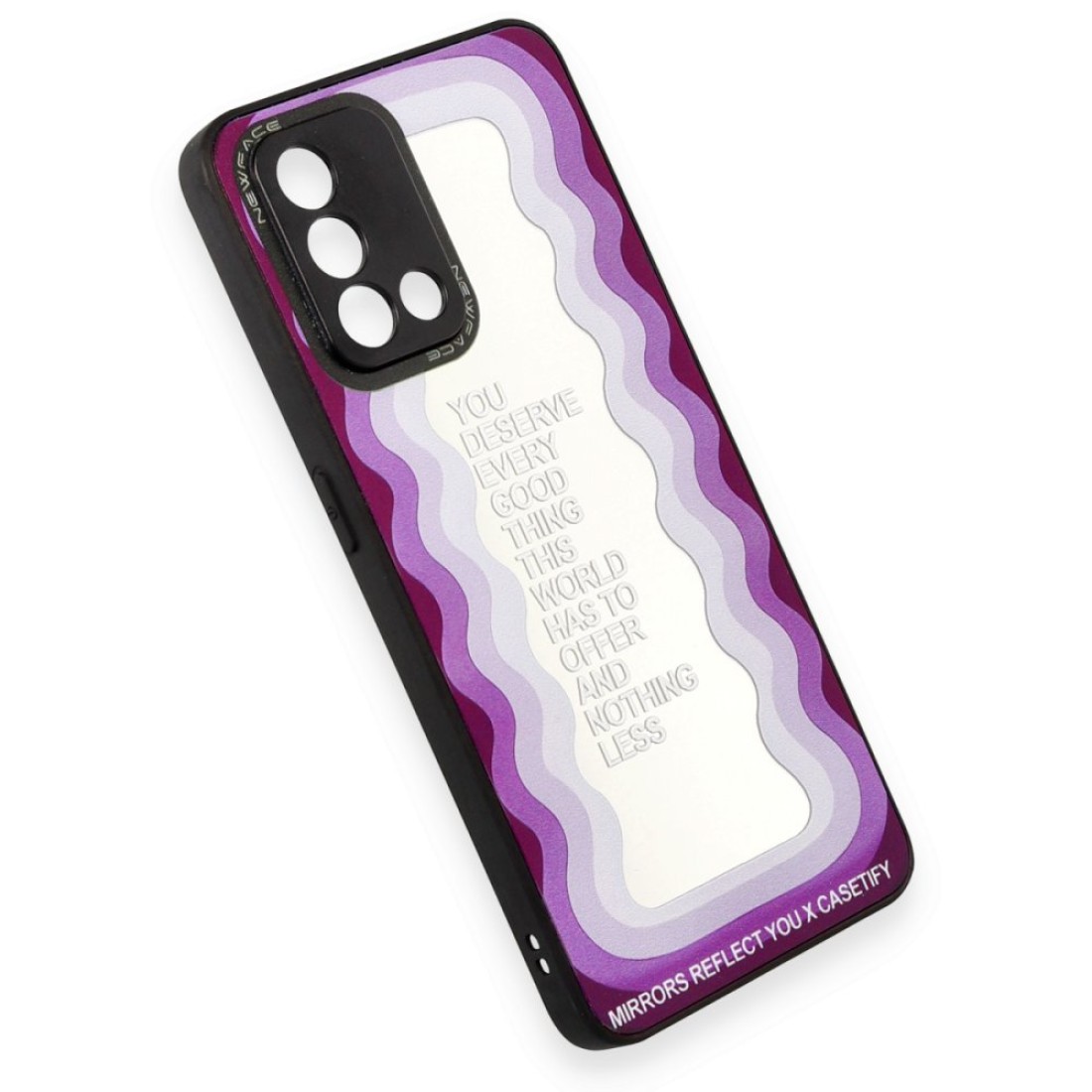 Oppo A74 4G Kılıf Mirror Desenli Kapak - Mirror - 5 Oppo A74 4G Kılıf Mirror Desenli Kapak - Mirror - 5