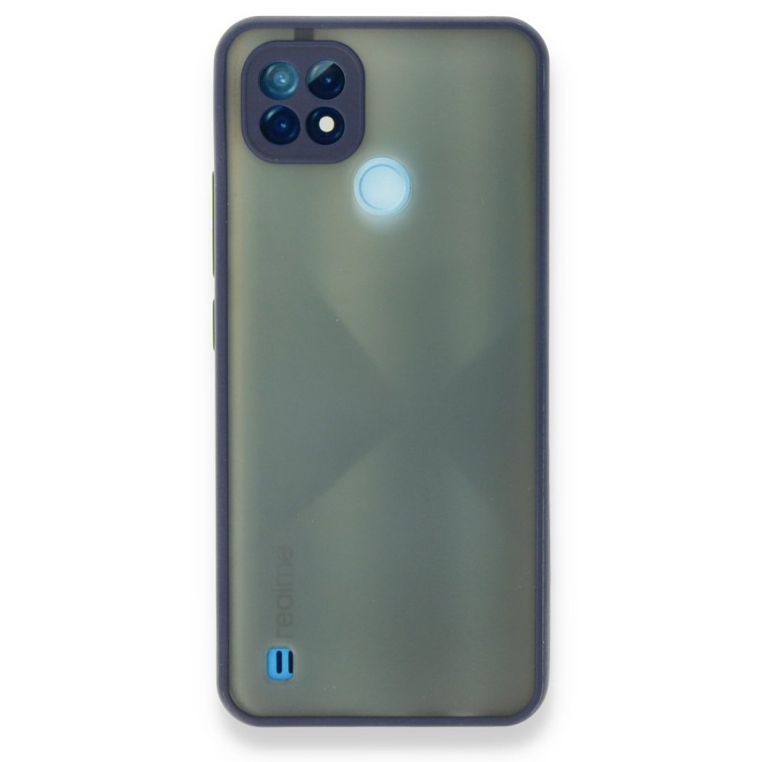  Realme C21 Kılıf Montreal Silikon Kapak - Lacivert