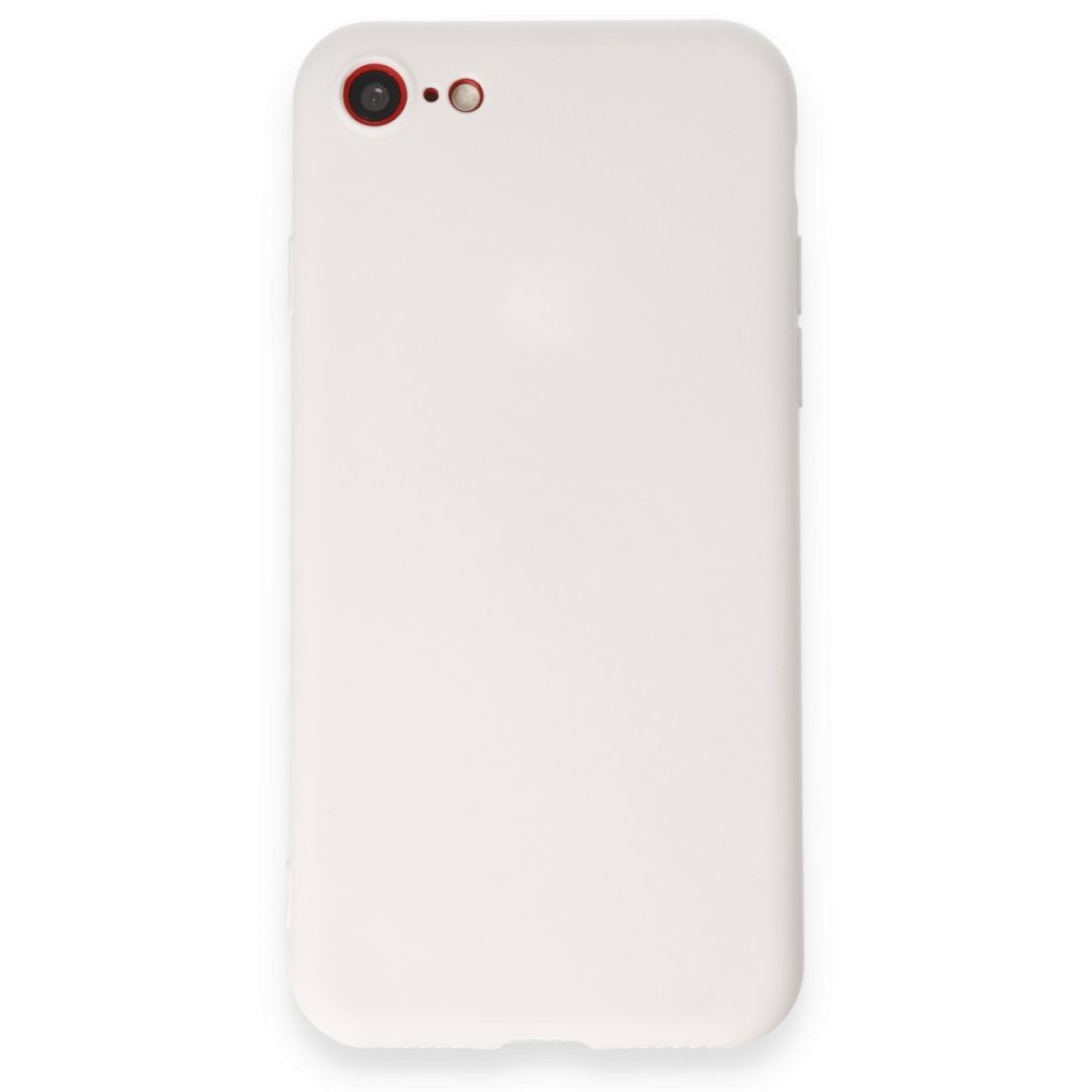  iPhone SE 2020 Kılıf First Silikon - Beyaz