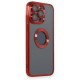 iPhone 14 Pro Max Kılıf Slot Silikon - Kırmızı iPhone 14 Pro Max Kılıf Slot Silikon - Kırmızı