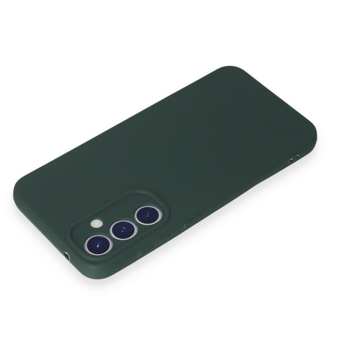  Samsung Galaxy S23 FE Kılıf First Silikon - Koyu Yeşil