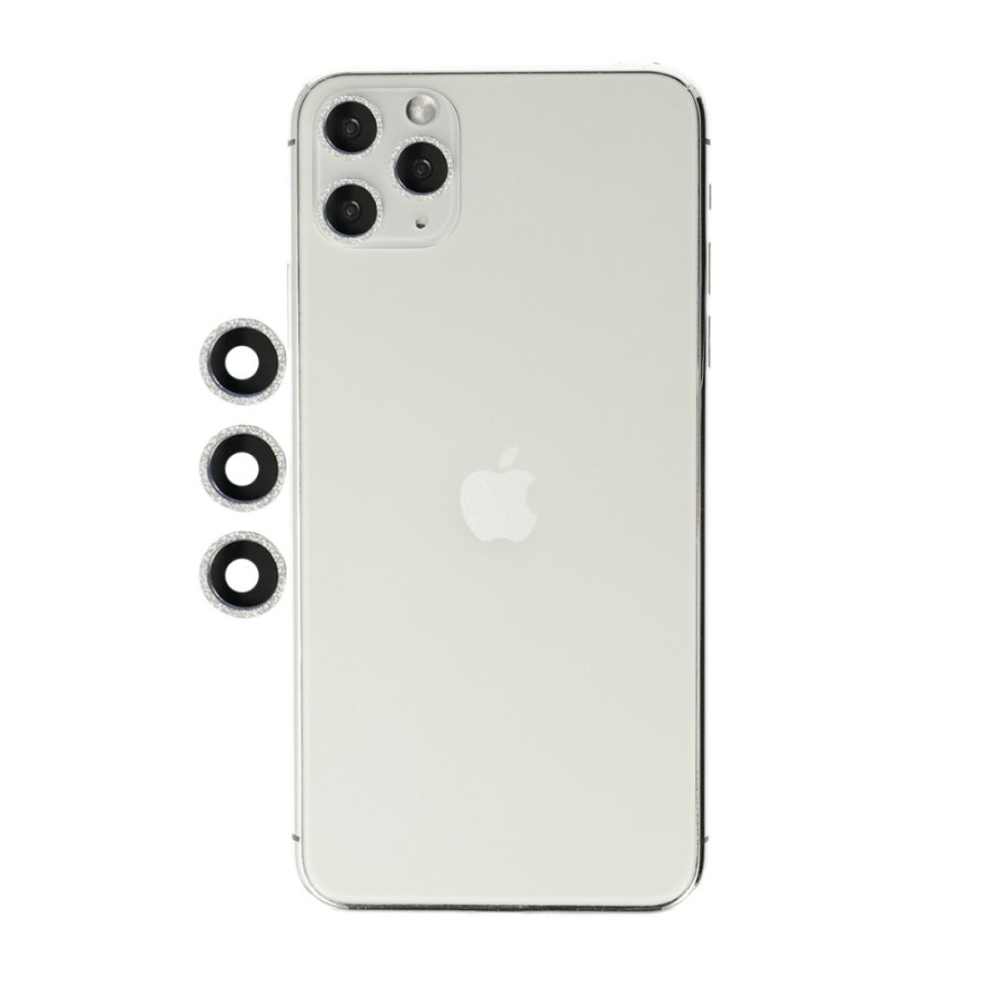  iPhone 11 Pro Shine Kamera Lens - Gümüş