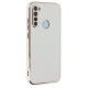 Xiaomi Redmi Note 8 Kılıf Volet Silikon - Beyaz Xiaomi Redmi Note 8 Kılıf Volet Silikon - Beyaz