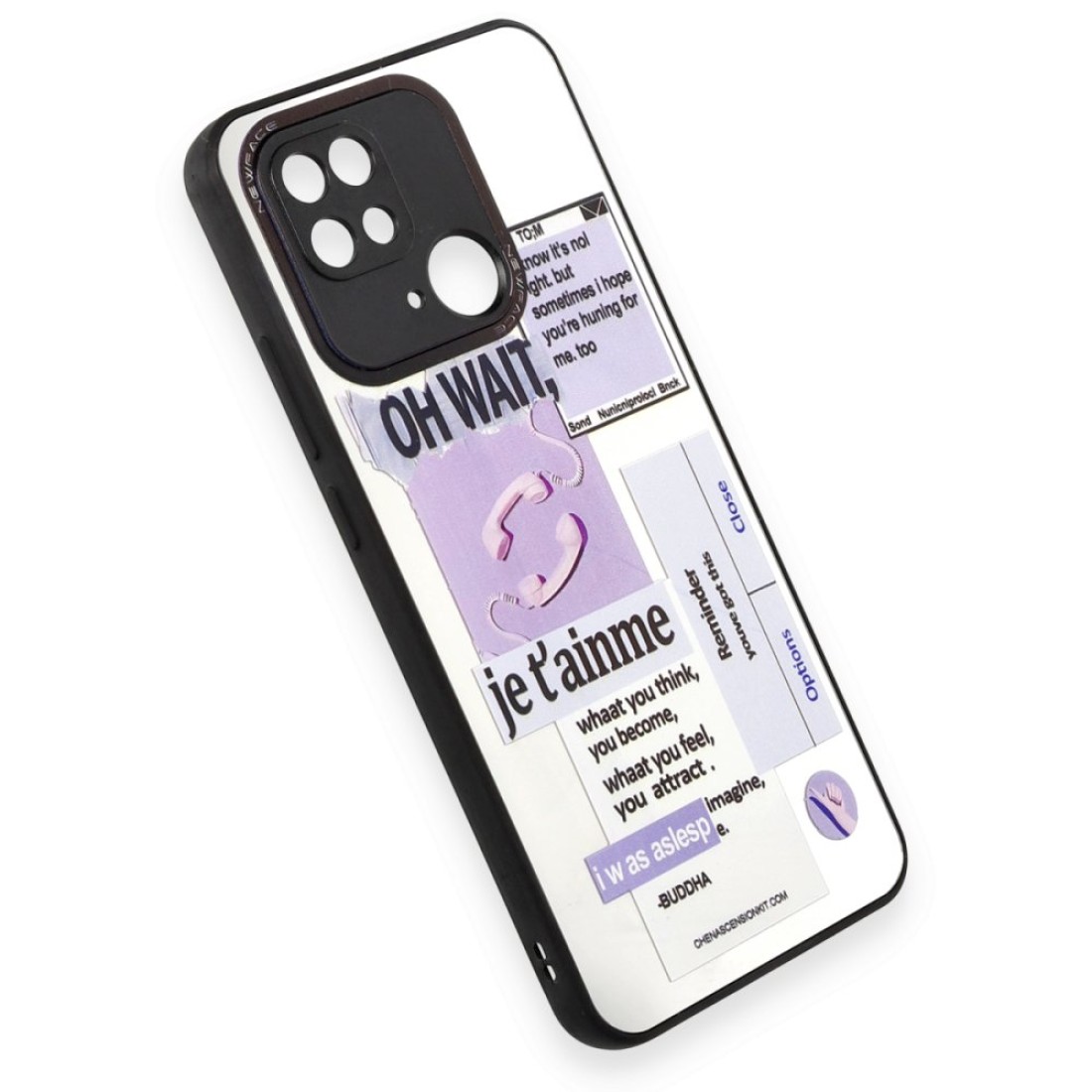  Xiaomi Redmi 10C Kılıf Mirror Desenli Kapak - Mirror - 4