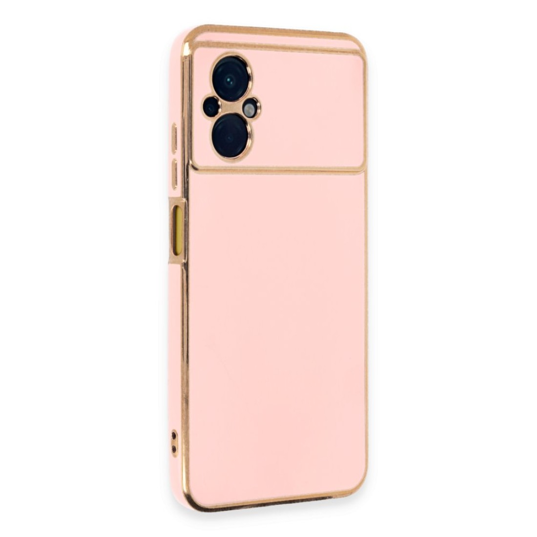  Xiaomi Poco M5 Kılıf Volet Silikon - Pembe