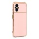  Xiaomi Poco M5 Kılıf Volet Silikon - Pembe