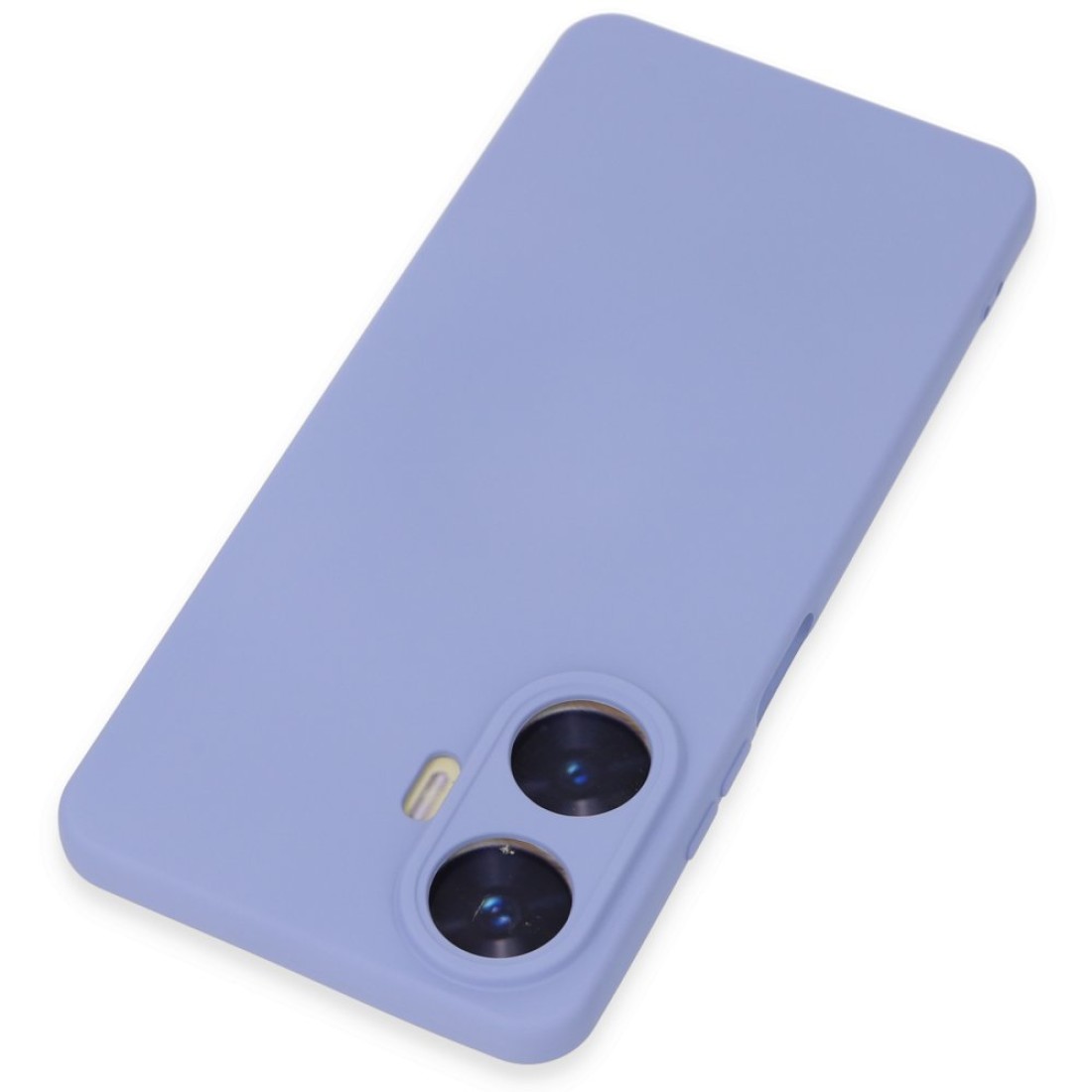  Realme C55 Kılıf Nano içi Kadife Silikon - Lila