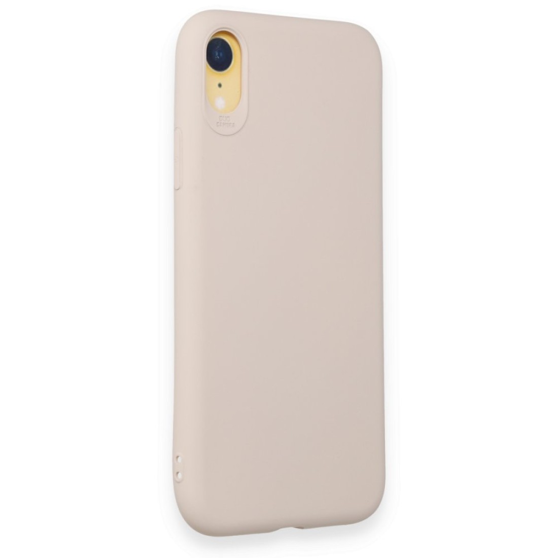  iPhone XR Kılıf First Silikon - Krem