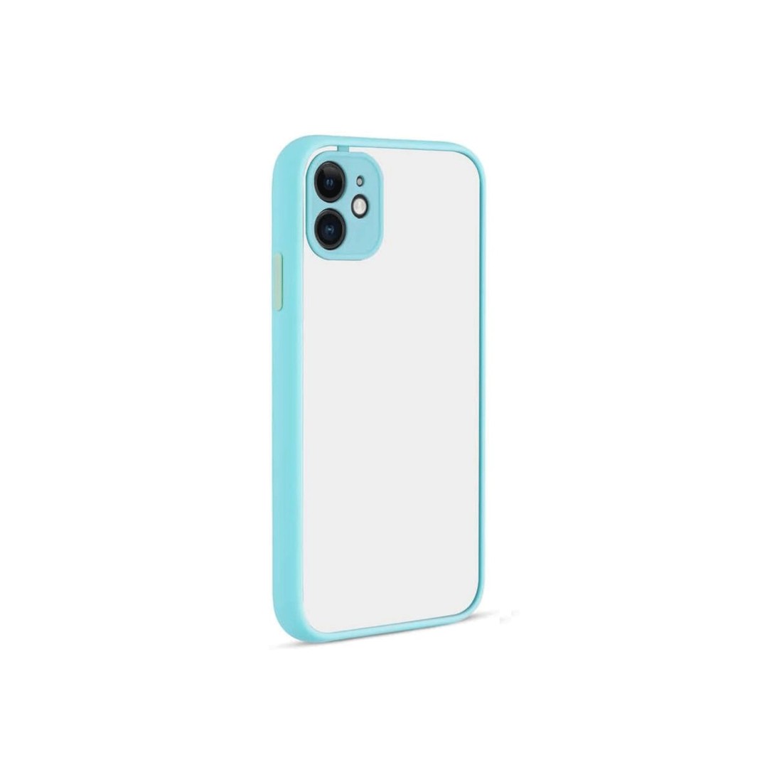 iPhone 12 Kılıf Montreal Silikon Kapak - Turkuaz iPhone 12 Kılıf Montreal Silikon Kapak - Turkuaz