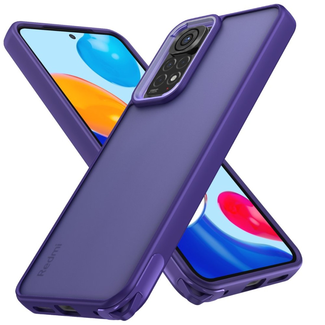 Xiaomi Redmi Note 12 Pro 4G Kılıf Elegant Kapak - Derin Mor