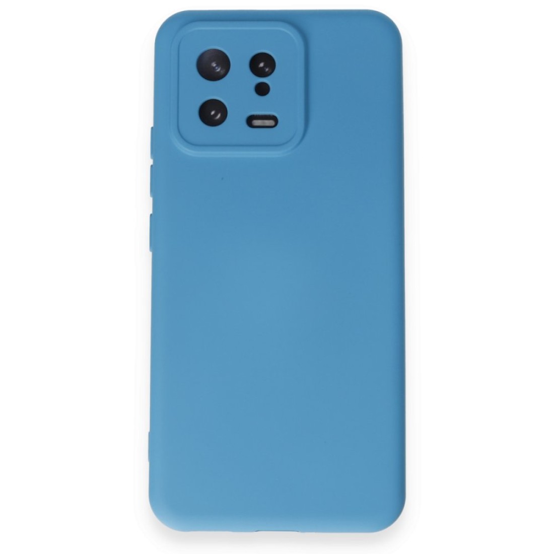  Xiaomi Mi 13 Kılıf Nano içi Kadife Silikon - Mavi
