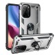 Xiaomi Redmi K40 Kılıf Sofya Yüzüklü Silikon Kapak - Gümüş Xiaomi Redmi K40 Kılıf Sofya Yüzüklü Silikon Kapak - Gümüş