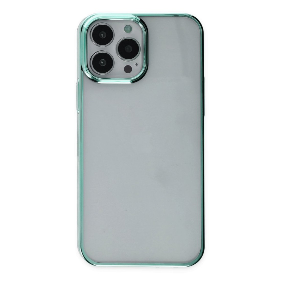  iPhone 14 Pro Max Kılıf Element Silikon - Yeşil