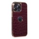  iPhone 14 Pro Kılıf Snake Kapak - Derin Mor