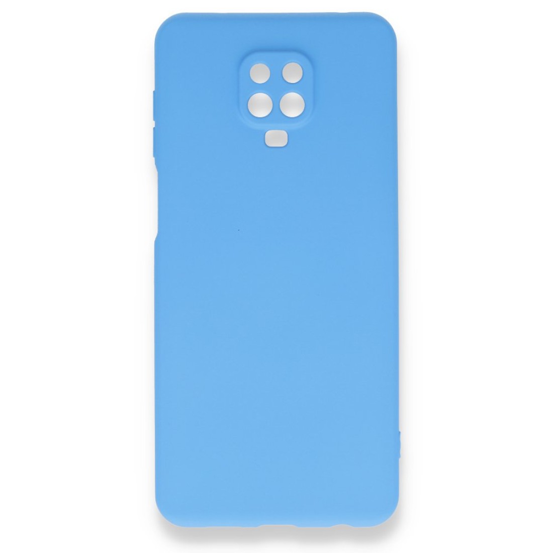  Xiaomi Redmi Note 9S Kılıf Nano içi Kadife Silikon - Mavi
