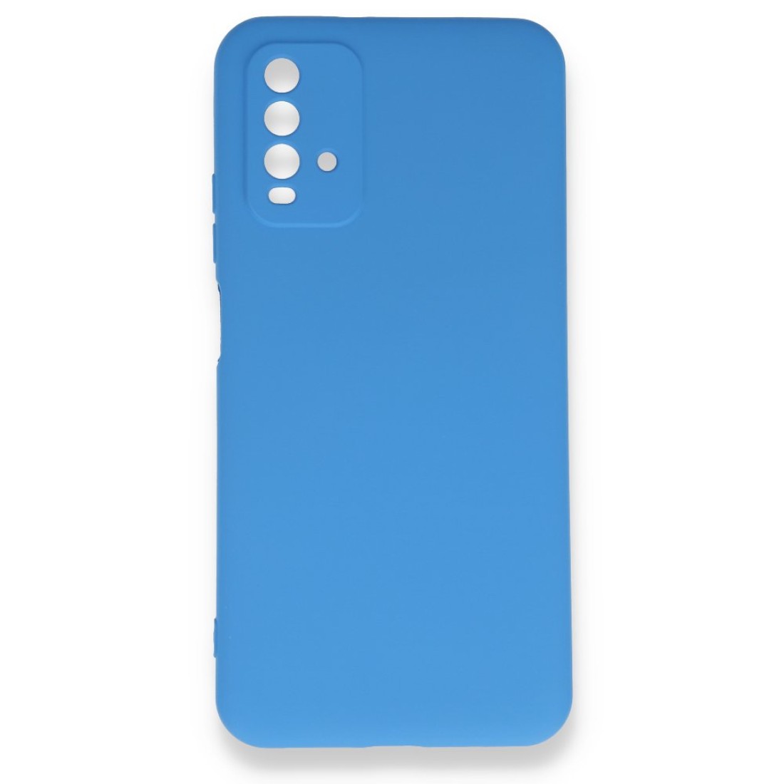  Xiaomi Redmi 9T Kılıf Nano içi Kadife Silikon - Mavi