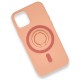 iPhone 12 Mini Kılıf Viktor Yüzüklü Silikon - Pudra iPhone 12 Mini Kılıf Viktor Yüzüklü Silikon - Pudra