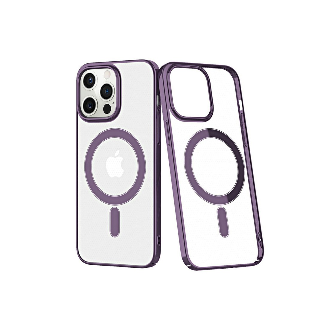  iPhone 14 Pro Kılıf Element Magneticsafe Sert Kapak - Derin Mor
