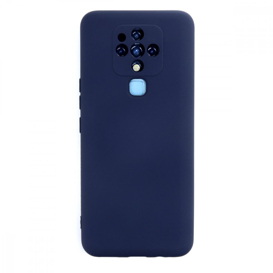  Tecno Camon 16 Kılıf Nano içi Kadife Silikon - Lacivert