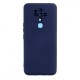 Tecno Camon 16 Kılıf Nano içi Kadife Silikon - Lacivert