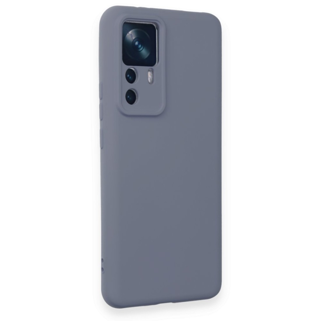  Xiaomi Mi 12T Pro Kılıf Nano içi Kadife Silikon - Gri