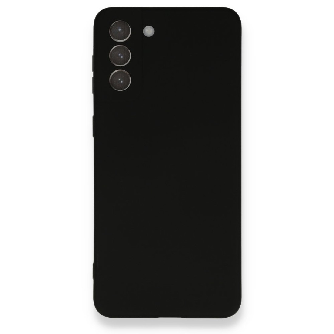  Samsung Galaxy S21 Plus Kılıf Nano içi Kadife Silikon - Siyah